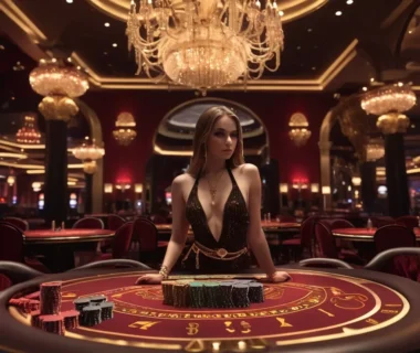 Baccarat Table Opulence